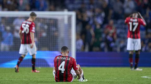 Milan thua trận thứ 3 tại Champions League: Cái chết được báo trước