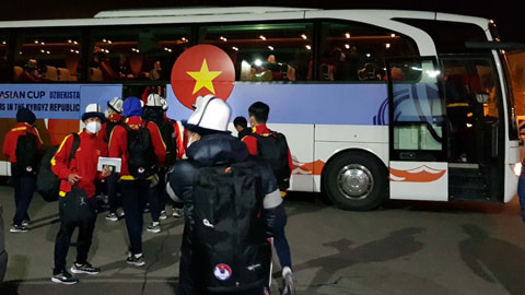 U23 Việt Nam đã có mặt tại Kyrgyzstan