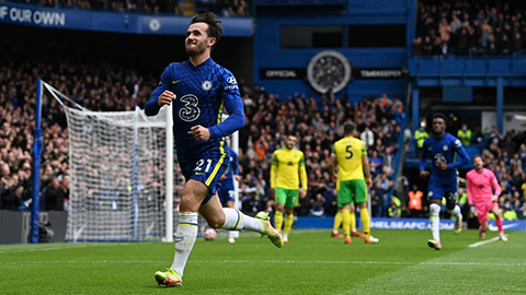Ben Chilwell cân bằng kỷ lục của Lampard trong ngày Chelsea hủy diệt Norwich