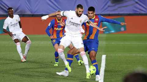 El Clasico: Real Madrid vượt trội Barca theo phân tích của AI