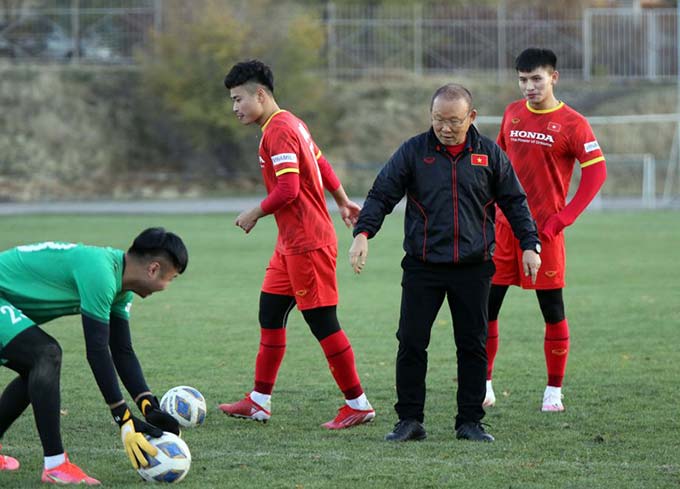 U23 Việt Nam sẽ chọn một địa điểm xa ở Kyrgyzstan nhằm đảm bảo chất lượng tập luyện tốt hơn - Ảnh: VFF 