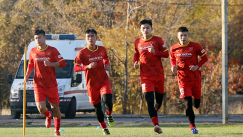 Gặp Đài Bắc Trung Hoa, U23 Việt Nam mặc trang phục màu đỏ