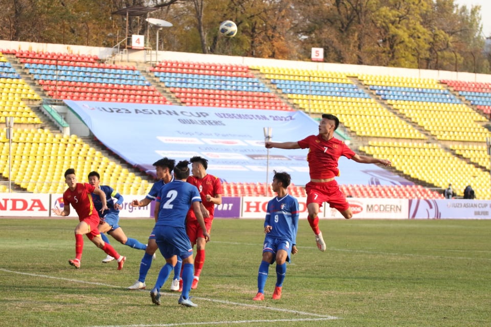 U23 Việt Nam không có được một chiến thắng đậm như kỳ vọng ban đầu - Ảnh: VFF
