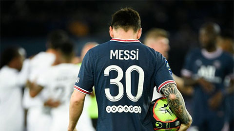Messi tái lập kỷ lục đáng buồn dù PSG thắng trận
