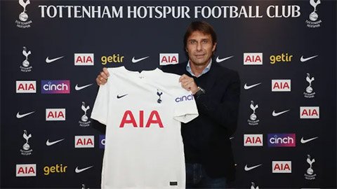 Tottenham bổ nhiệm Antonio Conte làm HLV trưởng