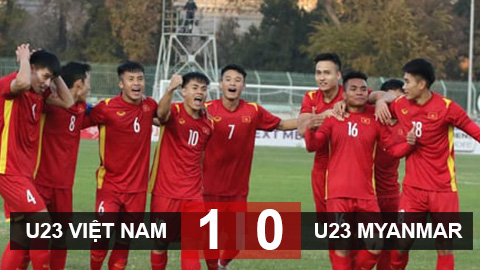 Đánh bại  U23 Myanmar, U23  Việt Nam giành vé dự VCK U23 châu Á 2022