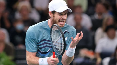 Andy Murray thua trận đầu Paris Masters 2021