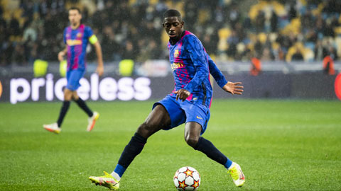Ousmane Dembele tái xuất ở Barca