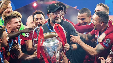 Liverpool là ứng viên sáng giá nhất cho chức vô địch Champions League