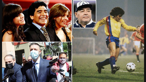 Tài sản thừa kế của Maradona bị đấu giá