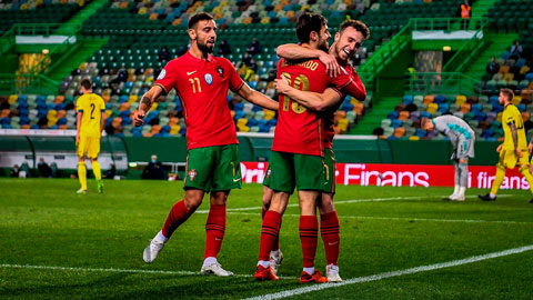 Phong độ cao sẽ giúp Bồ Đào Nha có trọn 3 điểm trong lần tái đấu với CH Ireland