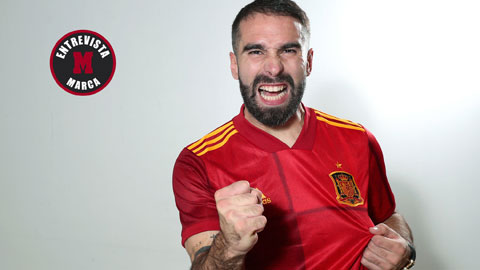 Hậu vệ Dani Carvajal rất phấn khích khi được gọi trở lại ĐT Tây Ban Nha sau một thời gian dài vắng mặt 