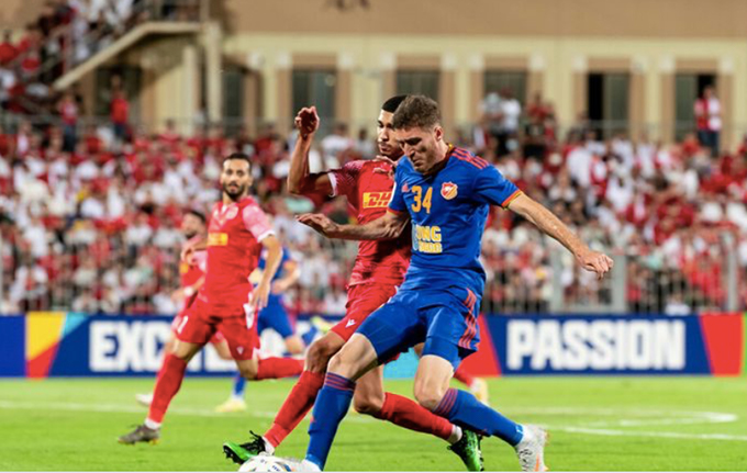 Muharraq khi đánh bại Nasaf với tỷ 3-0 để lên ngôi vô địch AFC Cup 2021. Ảnh: AFC