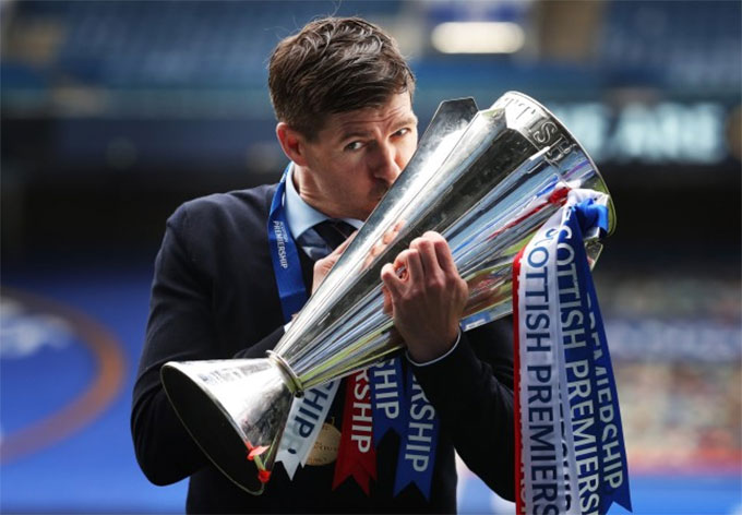  HLV Gerrard mới đoạt chức vô địch Scotland cùng Rangers