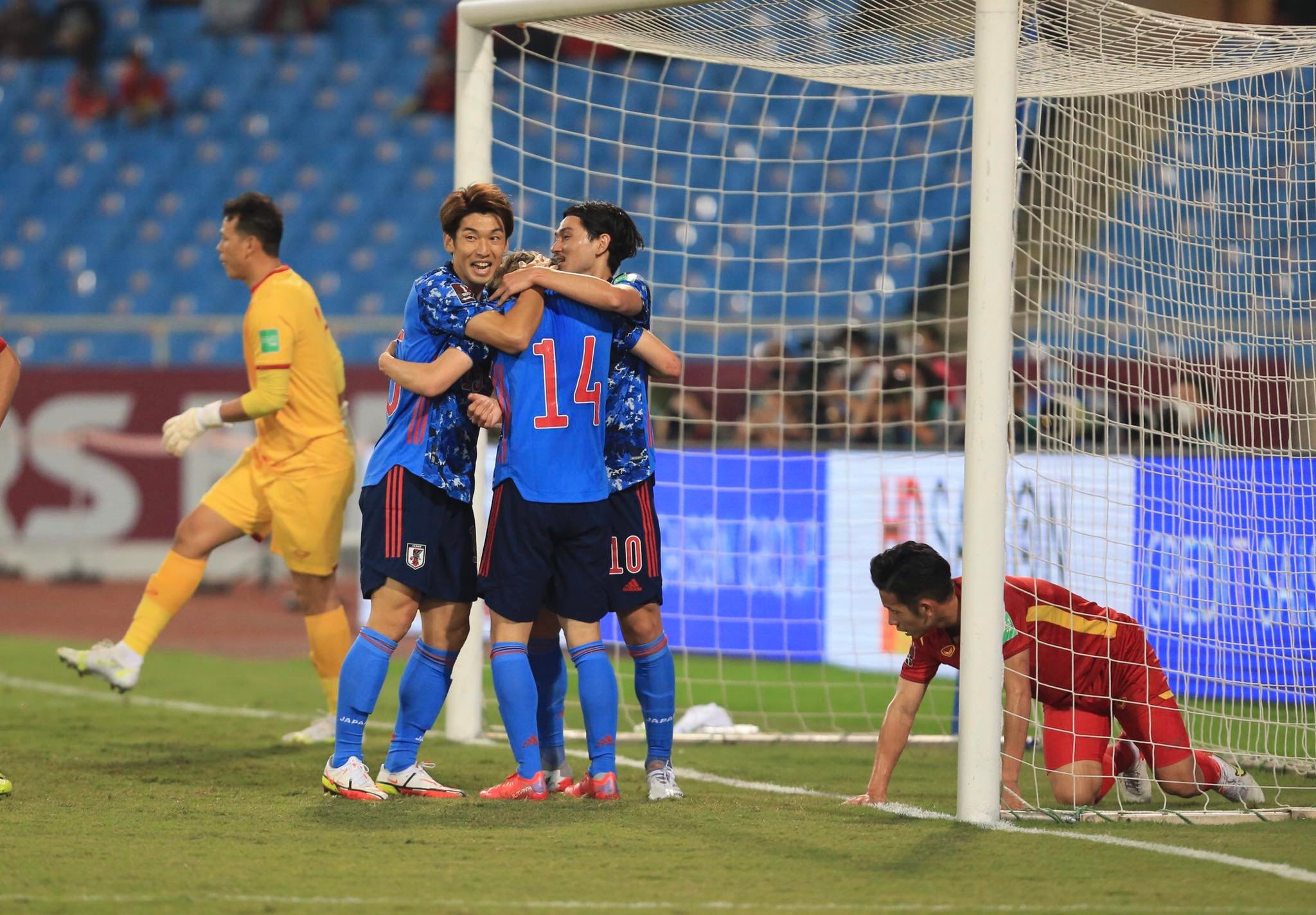 Thất bại 0-1 trước Nhật Bản đánh dấu trận thua thứ 5 liên tiếp của ĐT Việt Nam tại VL thứ ba World Cup 2022