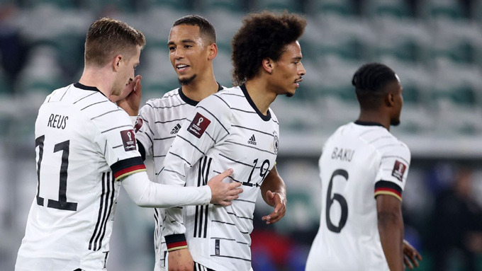 Marco Reus đóng góp 1 bàn và 3 kiến tạo ở trận Đức vs Liechtenstein