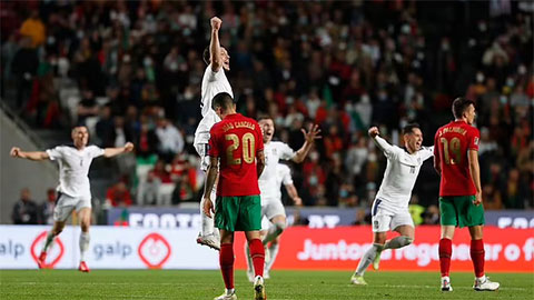Ronaldo và các đồng đội đã có một trận đấu đáng thất vọng