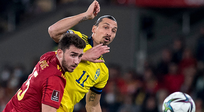 Tây Ban Nha không áp đảo được Thụy Điển dù chơi trên sân nhà