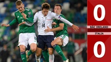 Bắc Ireland vs Italia: 0-0 (Vòng loại World Cup 2022)