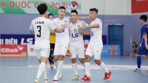 Lượt về giải Futsal HDbank VĐQG 2021: 'Cửa trên' đại thắng