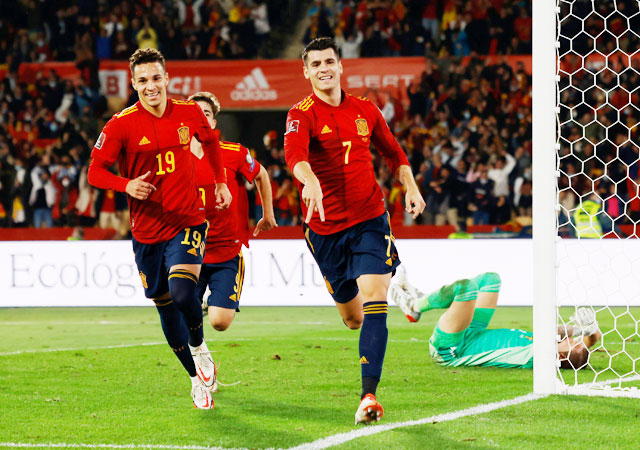 Morata (7) ghi bàn duy nhất giúp Tây Ban Nha đánh bại Thụy Điển