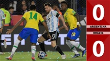 Argentina vs Brazil: 0-0 (Vòng loại World Cup 2022)