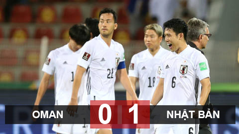 Oman 0-1 Nhật Bản: Nhật Bản vươn lên nhì bảng B