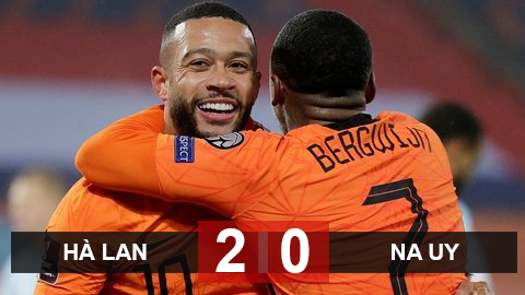 Hà Lan 2-0 Na Uy: Cơn lốc cam trở lại đấu trường World Cup