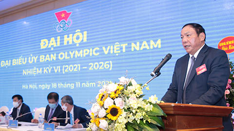 Bộ trưởng Bộ VH-TT-DL Nguyễn Văn Hùng được bầu giữ chức Chủ tịch UB Olympic Việt Nam