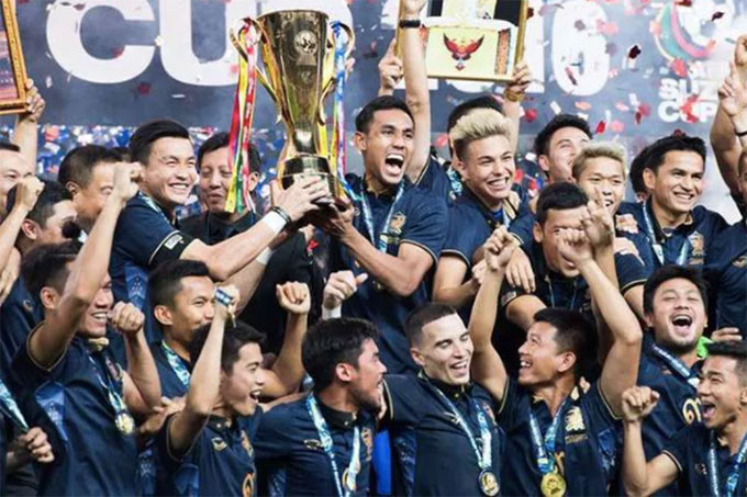 Thái Lan vô địch AFF Cup 2016 ngay sau 5 lượt trận nâng tầm ở vòng loại cuối cùng World Cup 2018 trước đó 