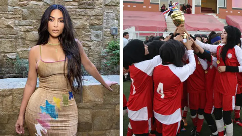 Kim Kardashian giúp đỡ 130 nữ cầu thủ thoát khỏi Afghanistan