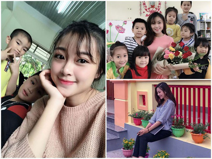 Tháng 6/2019, những hình ảnh trong đợt thực tập của Võ Nhật Linh tại trường mầm non ở huyện Diễn Châu, Nghệ An sau khi được chia sẻ lên diễn đàn đã nhanh chóng thu hút sự chú ý của dân mạng.