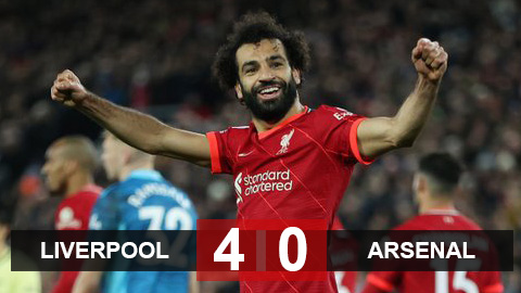 Liverpool 4-0 Arsenal: Tan xác pháo
