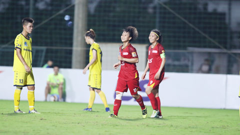 Vòng 4 giải bóng đá nữ VĐQG - cúp Thái Sơn Bắc 2021: Khúc cua định mệnh