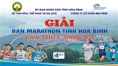 Hòa Bình tổ chức giải chạy bán Marathon trong trạng thái thích ứng an toàn