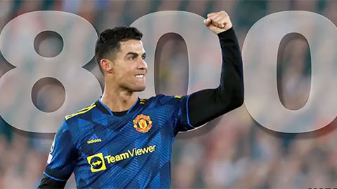 Ronaldo chạm mốc 800 bàn thắng trong sự nghiệp