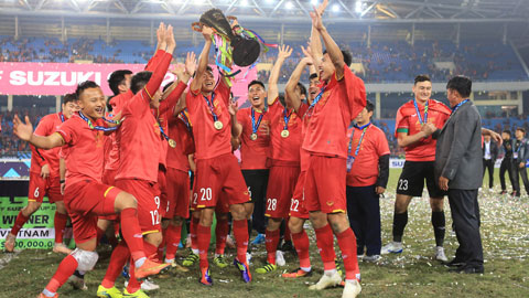ĐT Việt Nam được đánh giá cao nhất tại AFF Cup 2020 	Ảnh: ĐỨC CƯỜNG