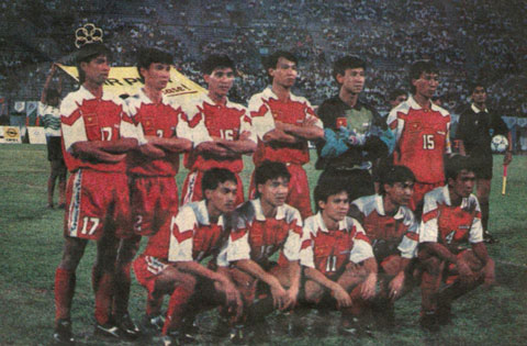 Đội hình ĐT Việt Nam tham dự Tiger Cup 1996