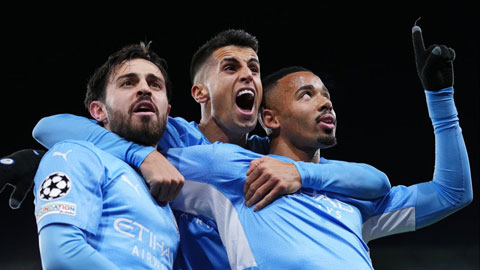 Man City ra dáng ứng viên vô địch Champions League