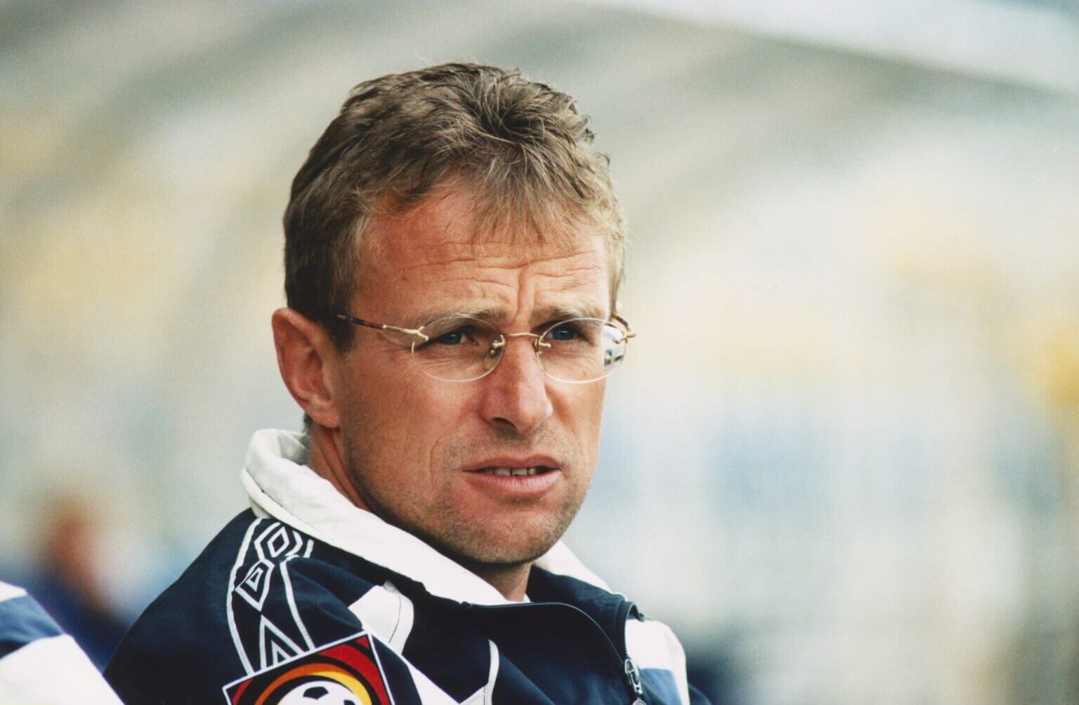 Rangnick tại cương vị HLV Ulm ở mùa giải 1998/99