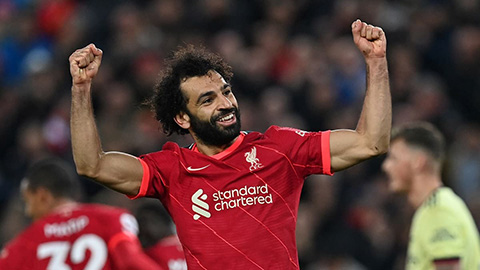 Salah giành giải thưởng Bàn Chân Vàng 2021