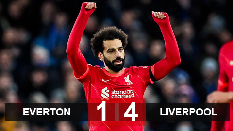 Everton 1-4 Liverpool: Ngày thăng hoa của Salah Everton 1-4 Liverpool: Ngày thăng hoa của Salah