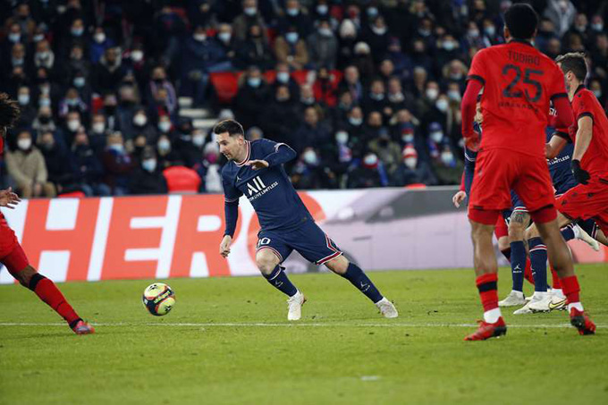 Messi không thể giúp PSG có chiến thắng