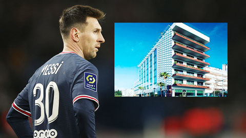 Messi bị buộc phá bỏ khách sạn 4 sao