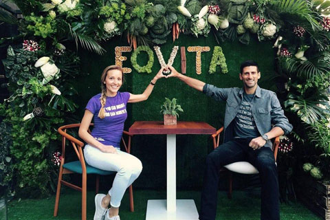 Novak Djokovic thậm chí còn mở nhà hàng chay ở Monte Carlo