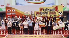 Thái Sơn Nam lần thứ 11 vô địch giải futsal VĐQG 