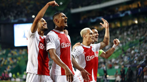 Ajax sẽ lại có chiến thắng ấn tượng trong lần tái đấu với Sporting để khép lại vòng bảng hoàn hảo