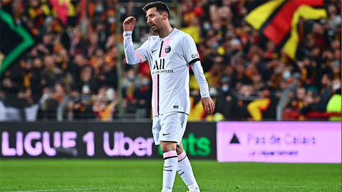 Messi tiếp tục thi đấu mờ nhạt trong đội hình của PSG