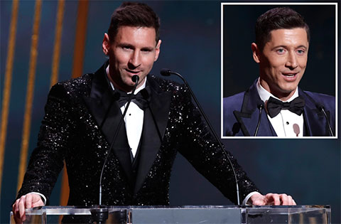 Messi khẳng định Lewandowski xứng đáng giành Quả Bóng Vàng 2020