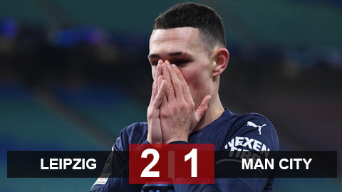 Kết quả RB Leipzig vs Man City: Kết cục không đáng có